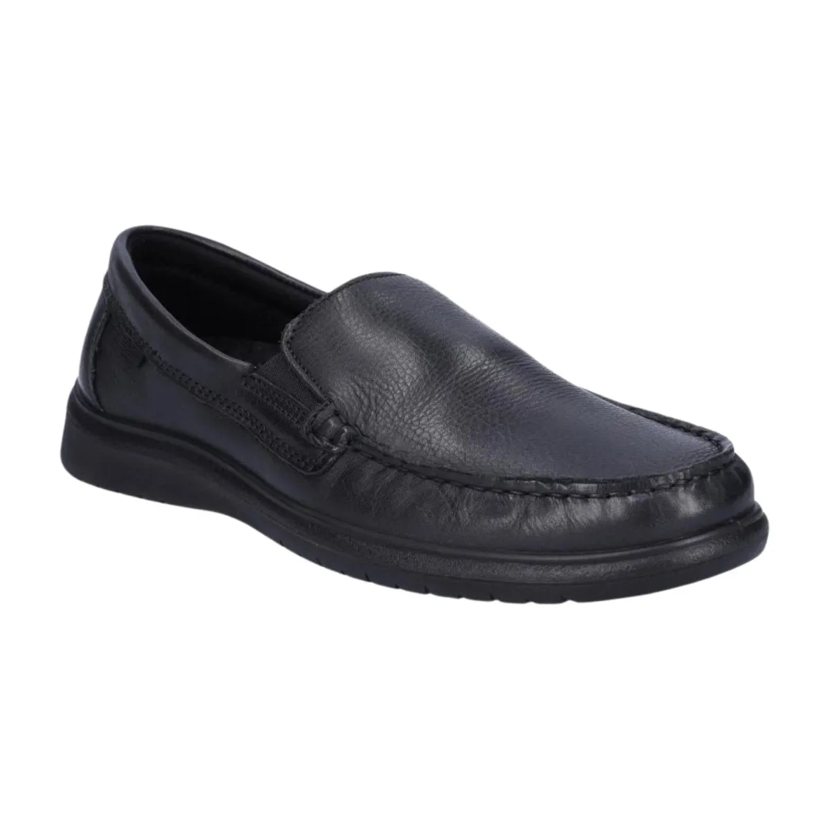 Ara Men's Lagrange Black Leather Mono Look