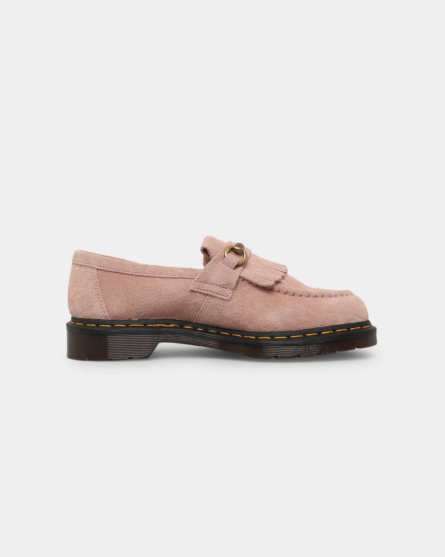 Pure Black Urban Chill Dr. Martens Adrian Snaffle Loafer Peach Beige Desert
