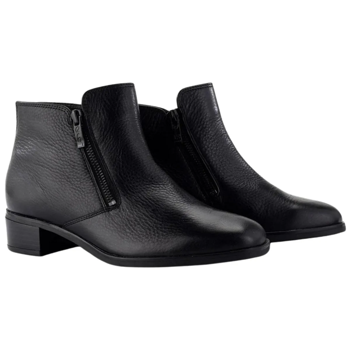 Ara Women's Gem Black Calf Coastal Cool