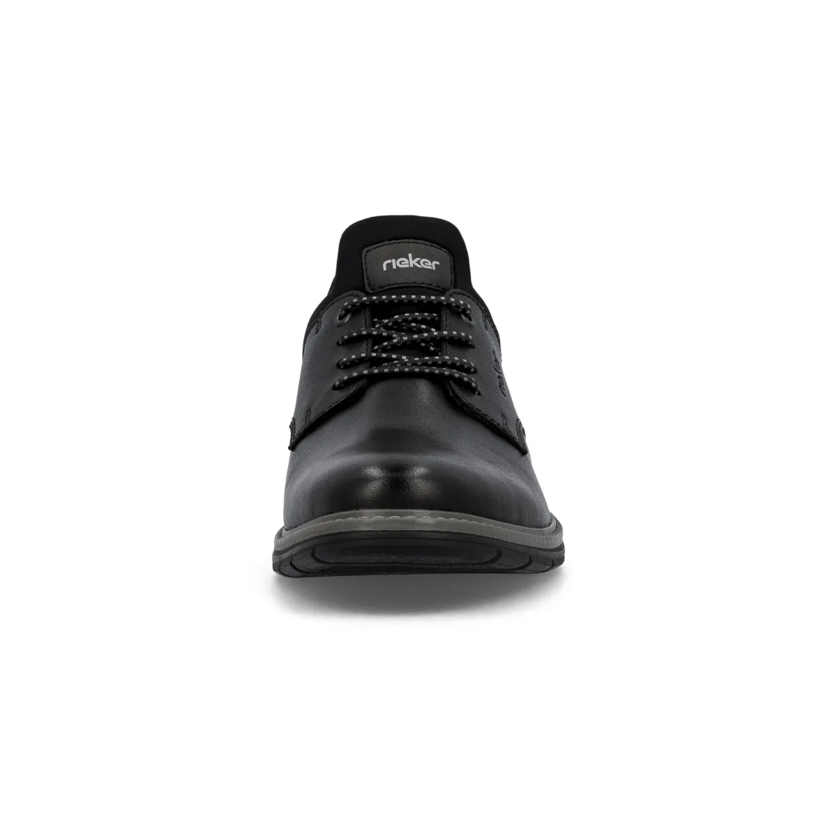 Rieker Men's 14454-01 Black/Black Leather Handcrafted