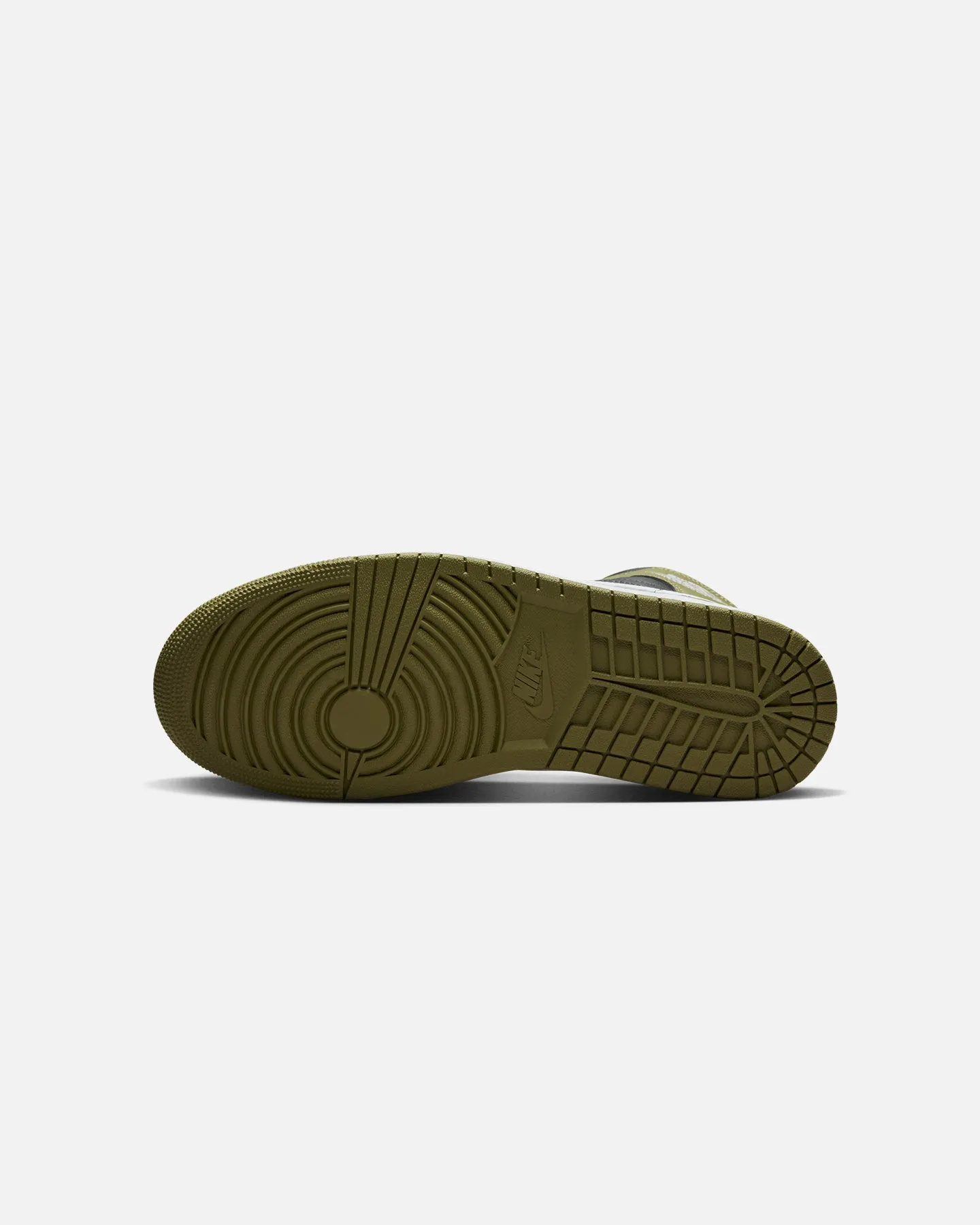 Jordan Air Jordan 1 Mid "Sequoia" Black/White Cool Pop Stone Gray