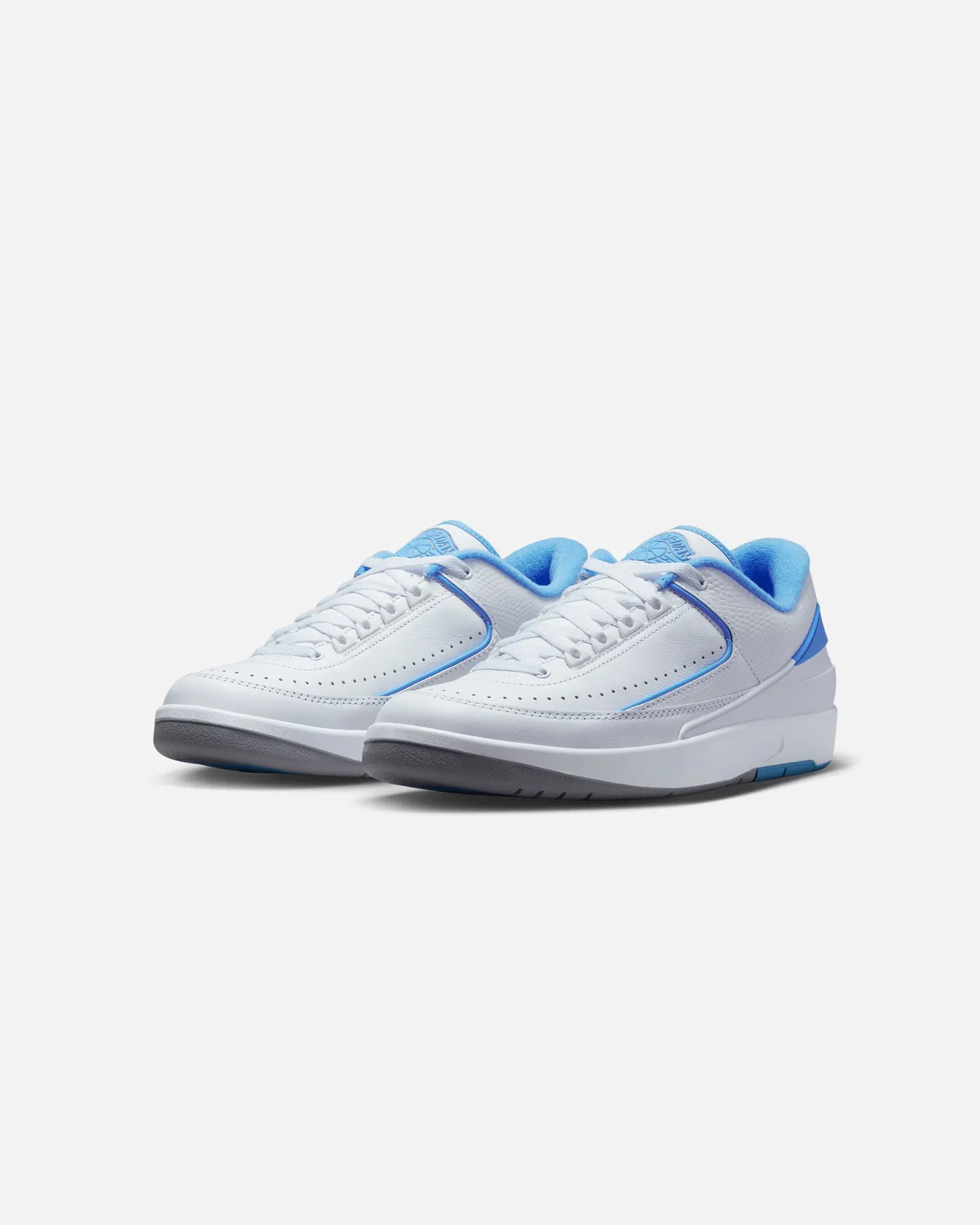 Jordan Air Jordan 2 Retro Low White/University Blue Canvas Busy Path
