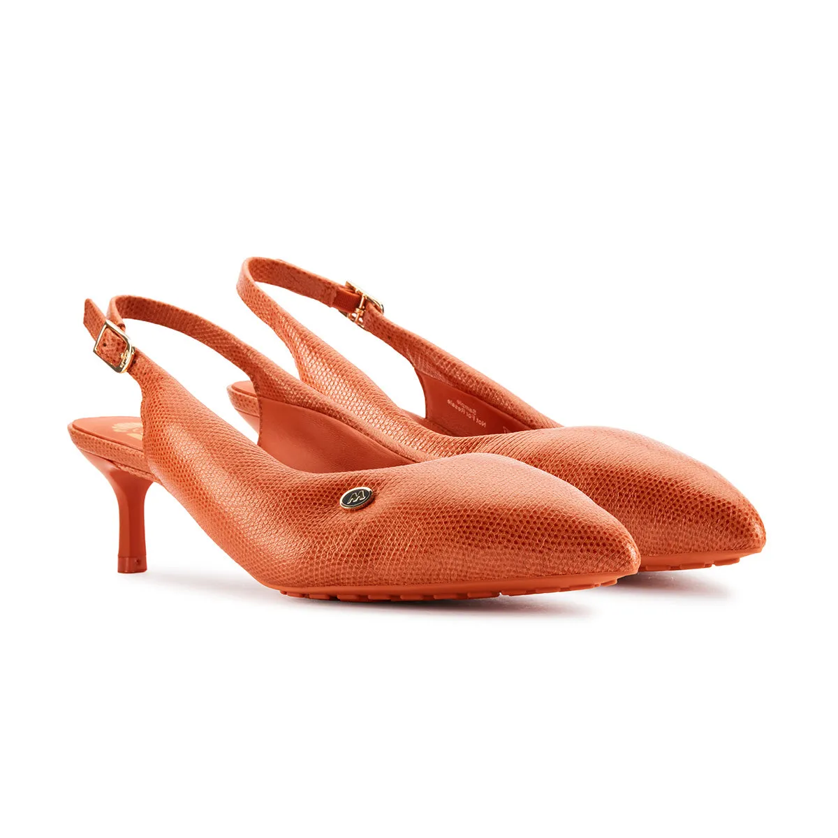  Martine rose Wmns CUR Sling 1 'Orange Interest Leather' Stable construction