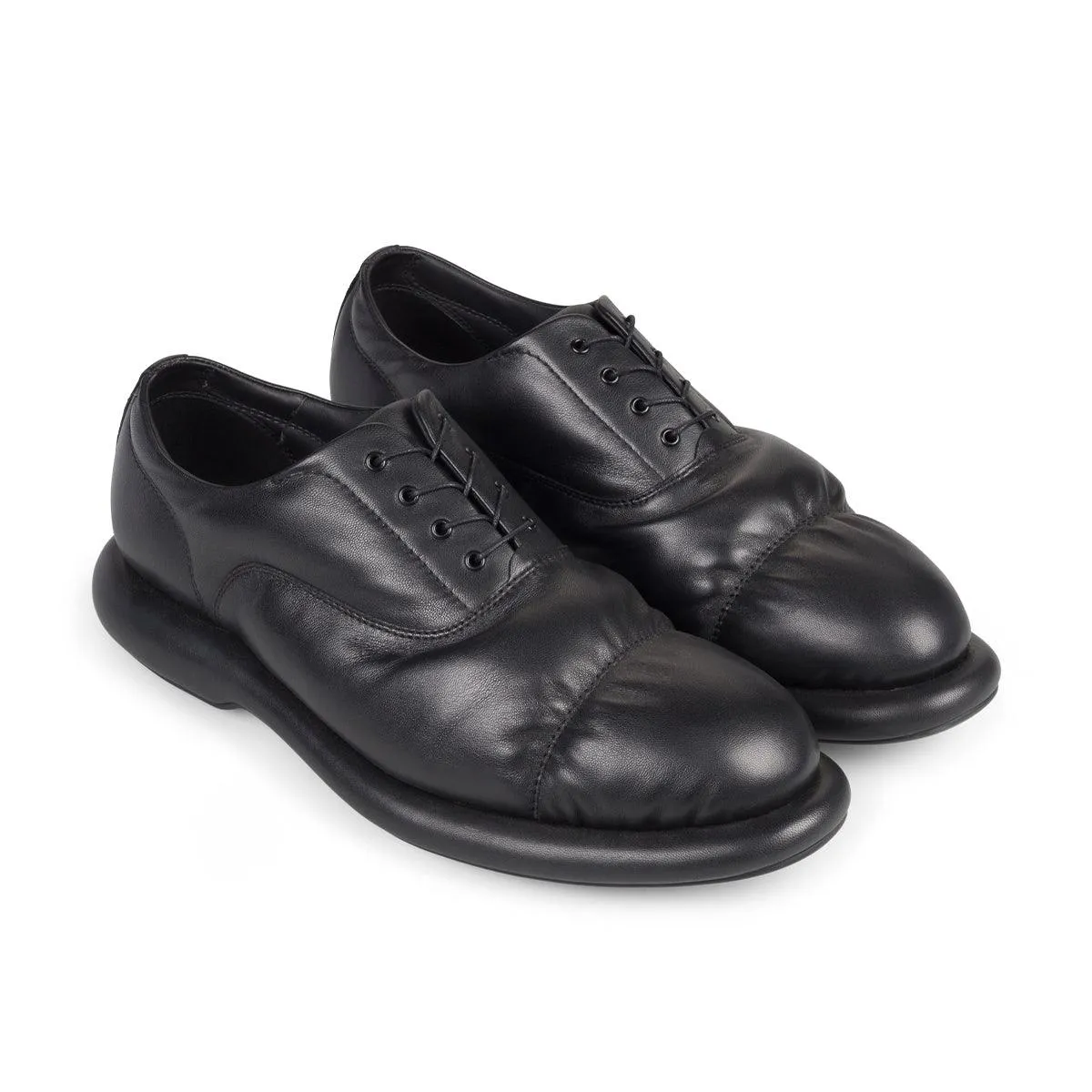   Martine Rose Wmns Oxford 'Black Leather' Synthetic fashionistas
