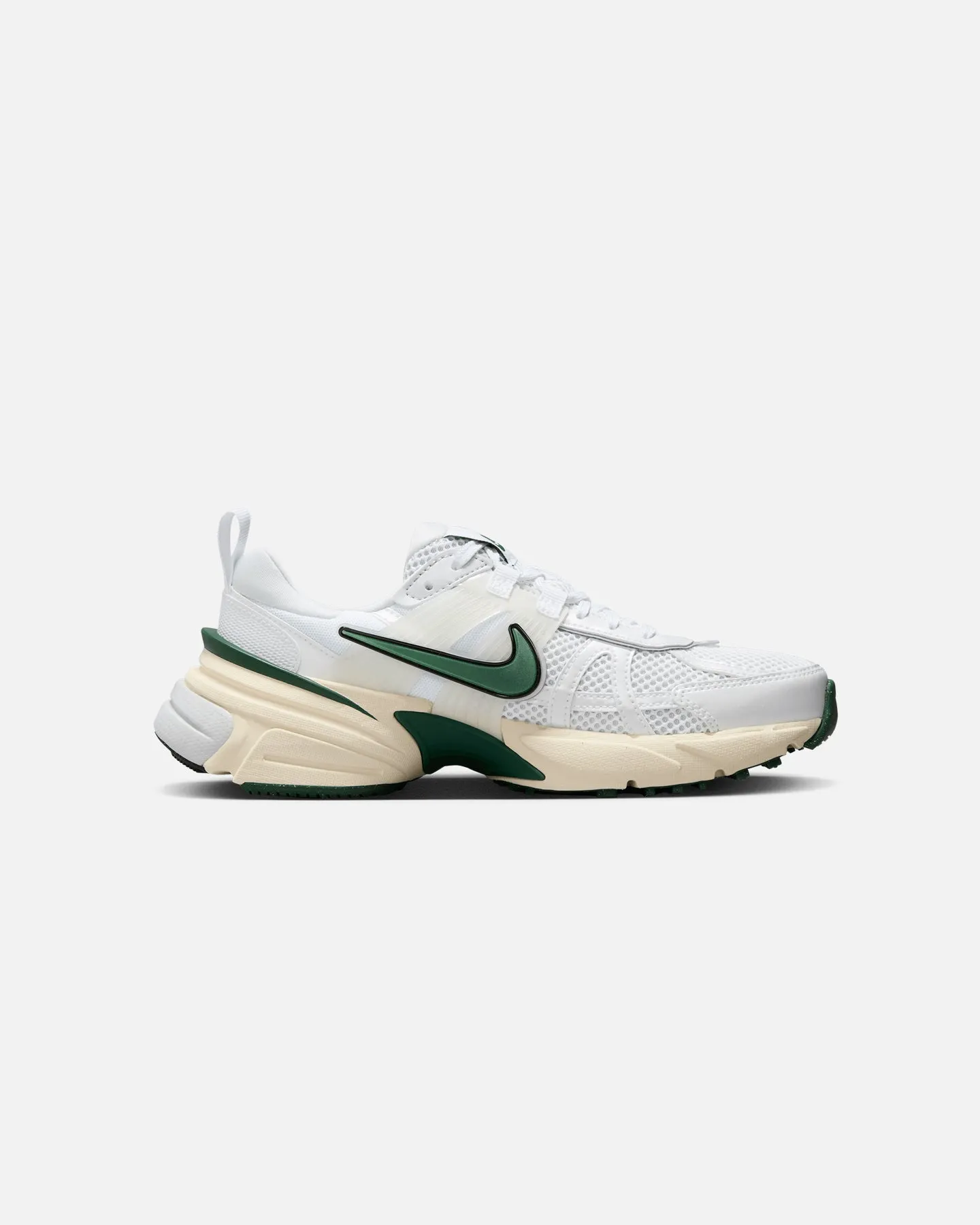 day floral Nike Women's V2K Run Summit White/Metallic Silver/Green