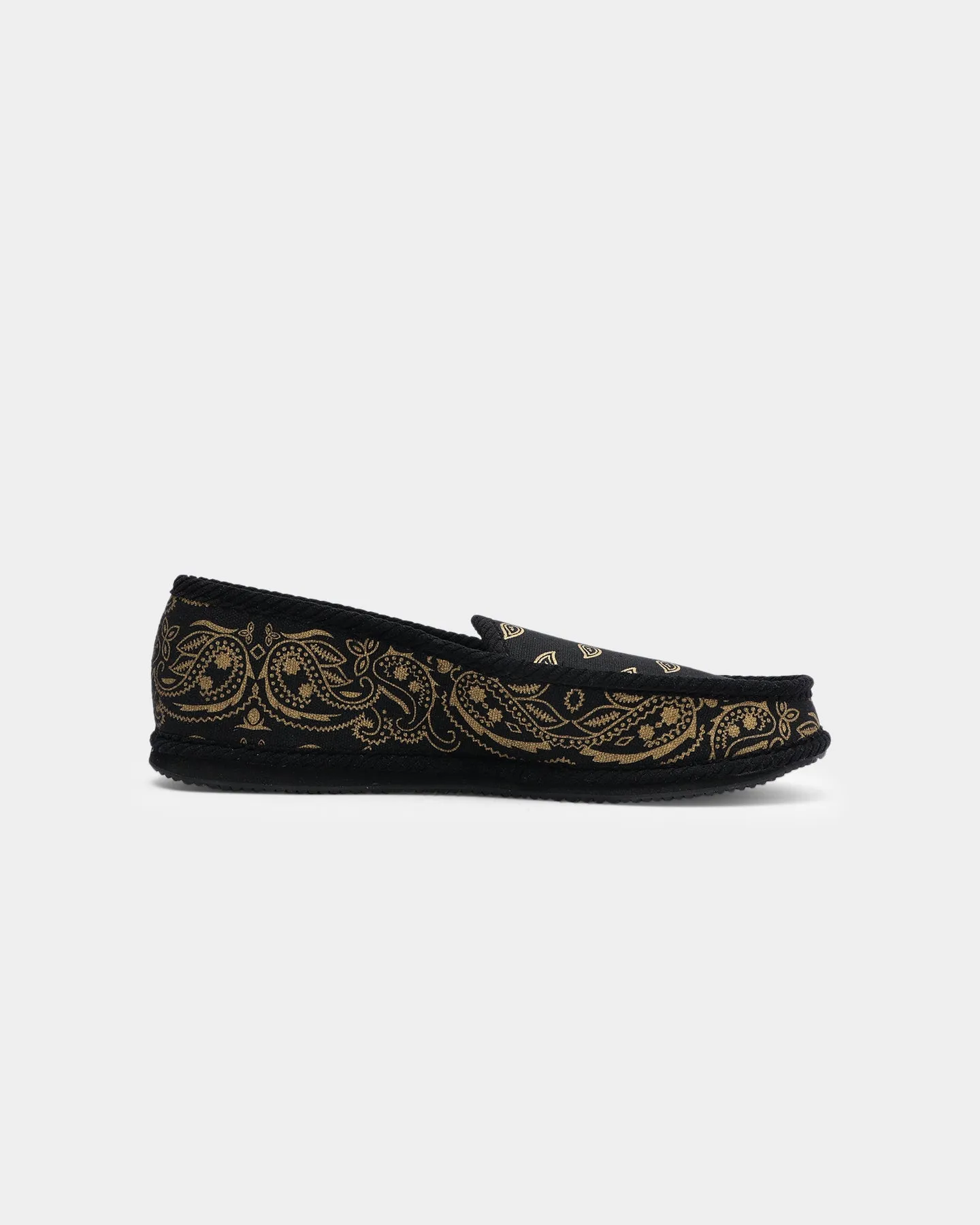 Goat Crew Bandana Slipper Black/Gold Style Base
