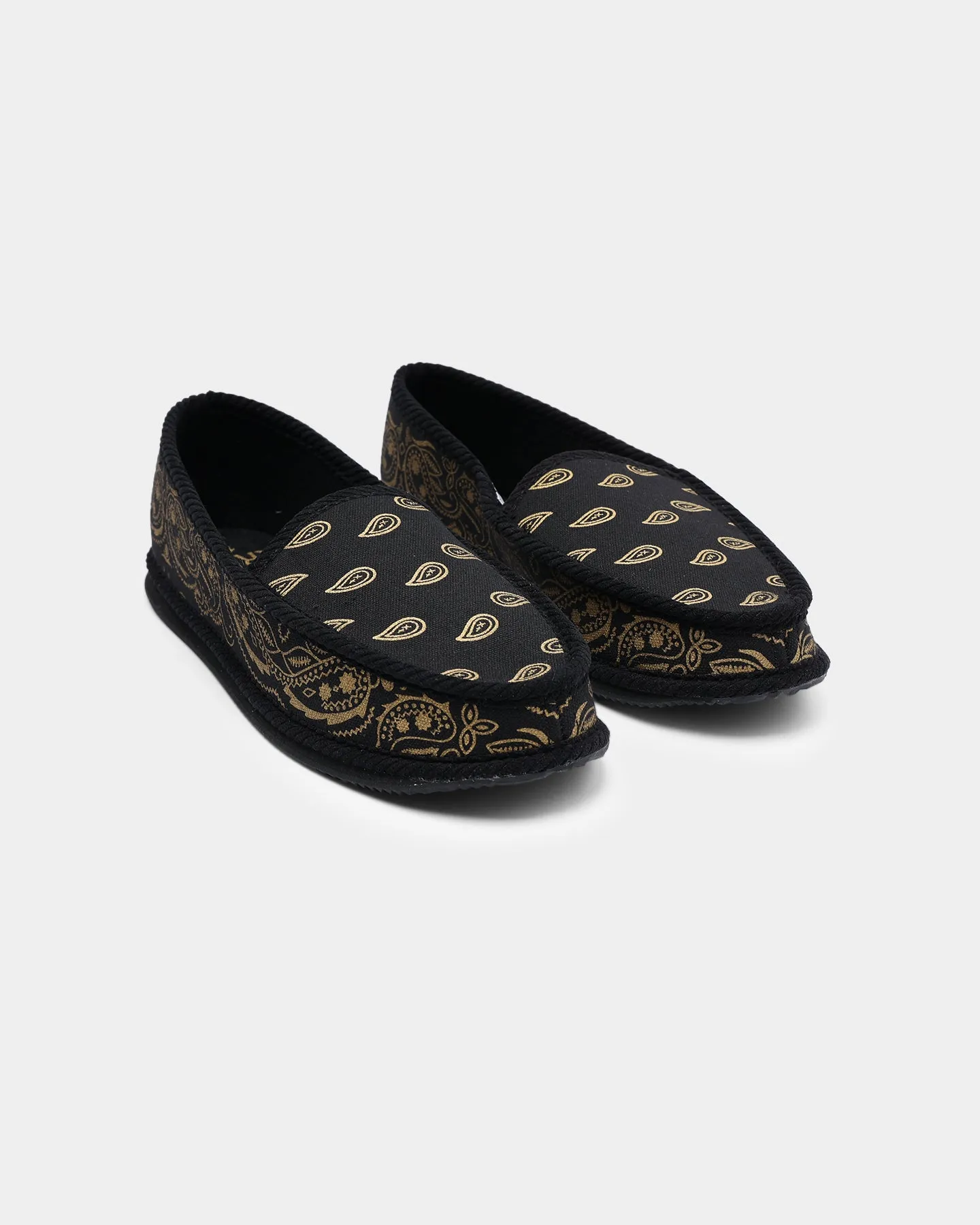 Goat Crew Bandana Slipper Black/Gold Street Fit