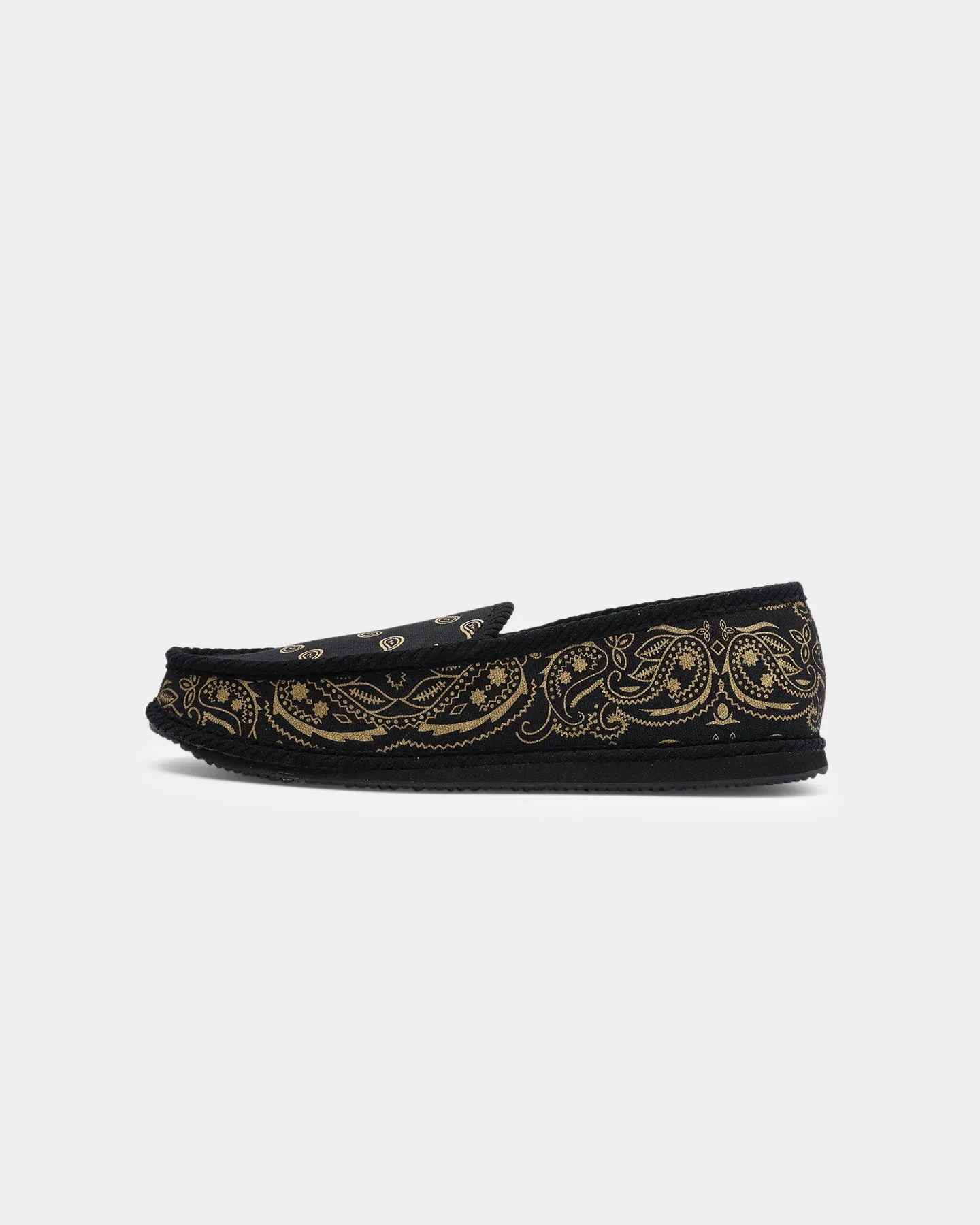 Goat Crew Bandana Slipper Black/Gold Swift Glide
