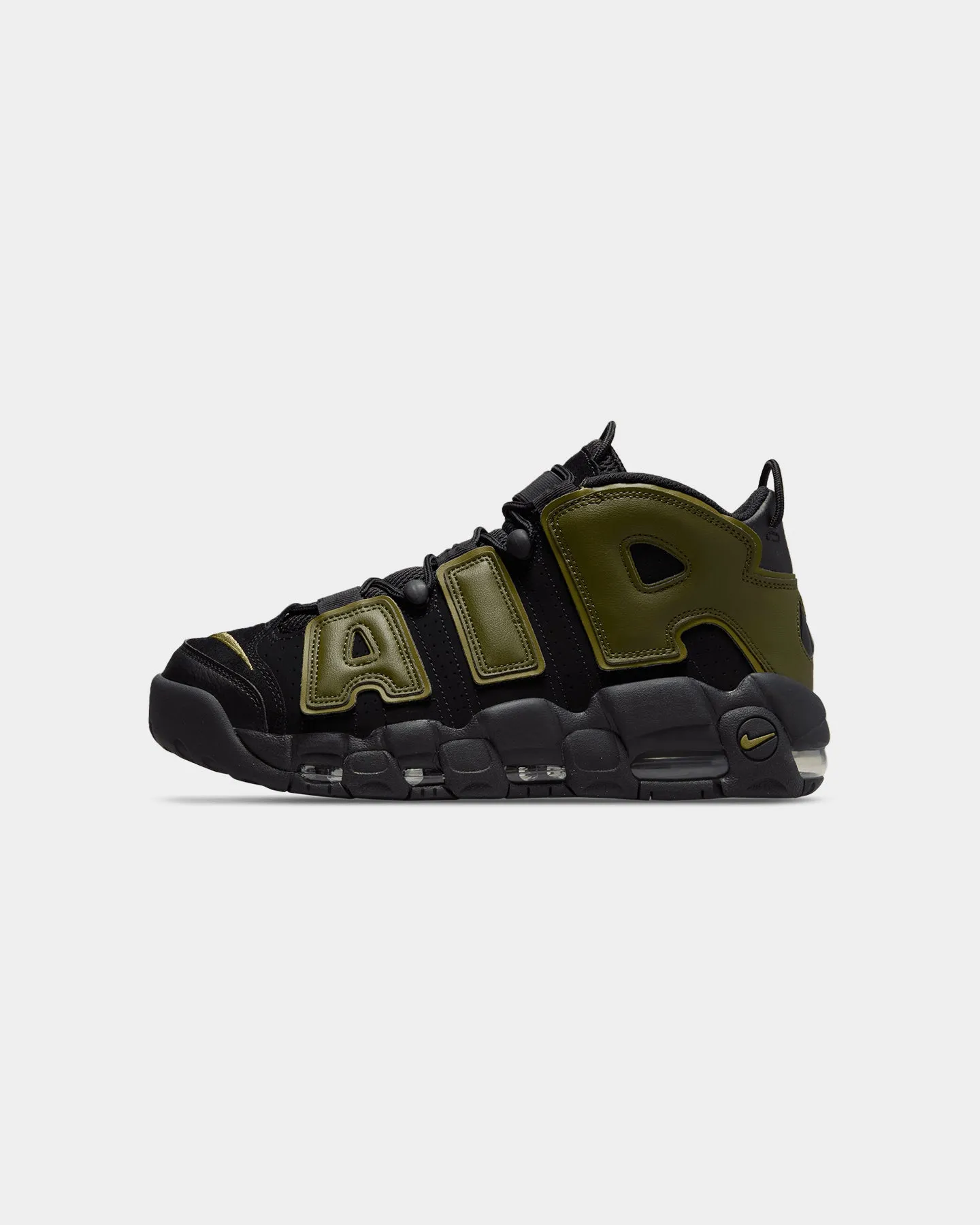 Nike Air More Uptempo '96 Black/Rough Green Runway Glow