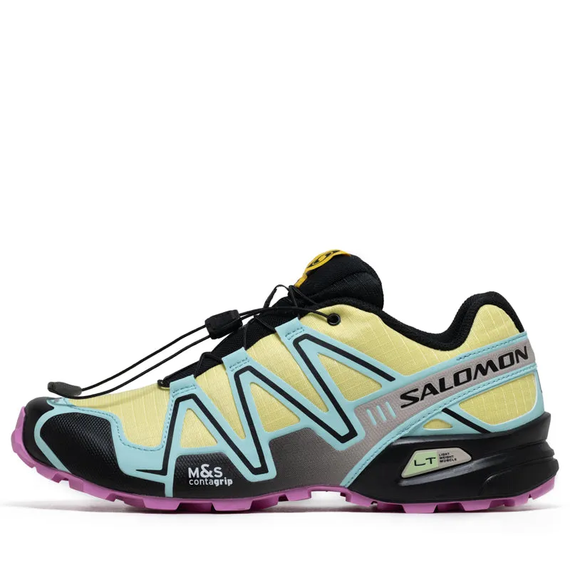 Salomon Speedcross 3 - Yellow Iris/Iced Aqua HeelCushion