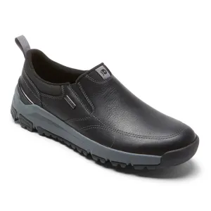 Mens Dunham Glastonbury Slip-On in Black Executive Mode