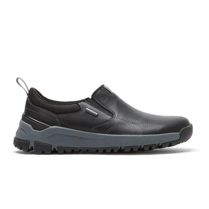 Mens Dunham Glastonbury Slip-On in Black Office use