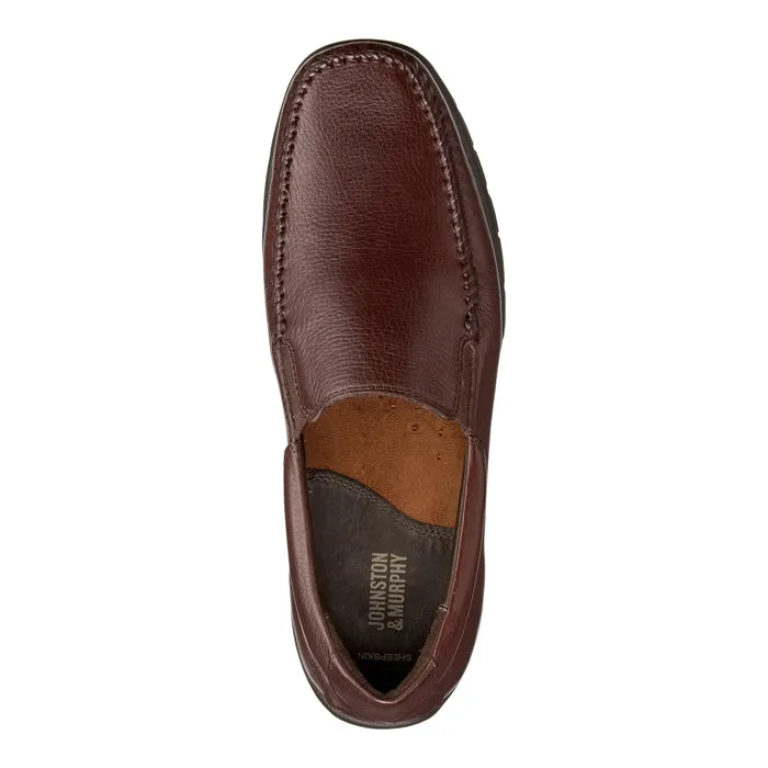 Narrow Fit Coastal Shade Mens Johnston & Murphy Crawford Venetian Mahogany