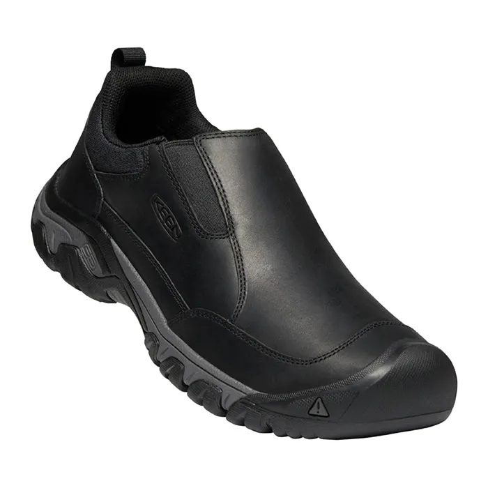 Mens Keen Targhee III Slip On Black/Magnet Work Day Endless Edge