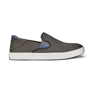 Mens Olukai Lae' ahi Pavement Leather Smooth Calm Shade