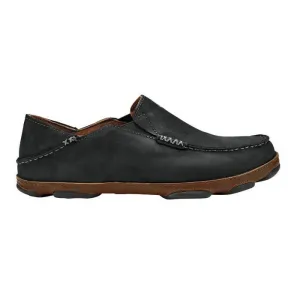 Mens Olukai Moloa in Black Toffee Quick Fit Minimal Style