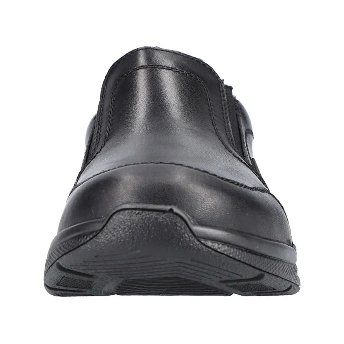 Understated Mens Rieker Turin in Black/Black