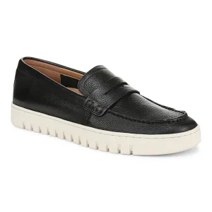 Mens Vionic Uptown in Black Premium Footwear Detail Work
