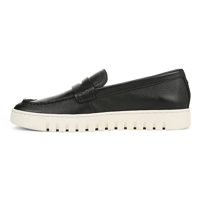 Mens Vionic Uptown in Black Leader Look Arch Lift