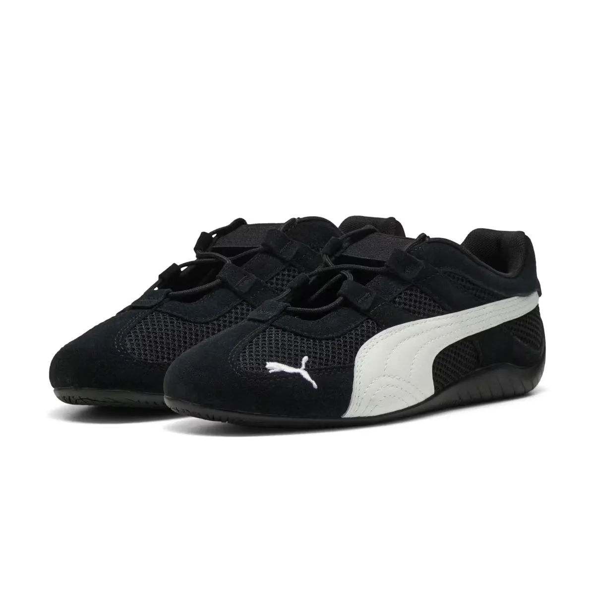 Wmns Speedcat Go 'Black White' Impact-absorbing fit