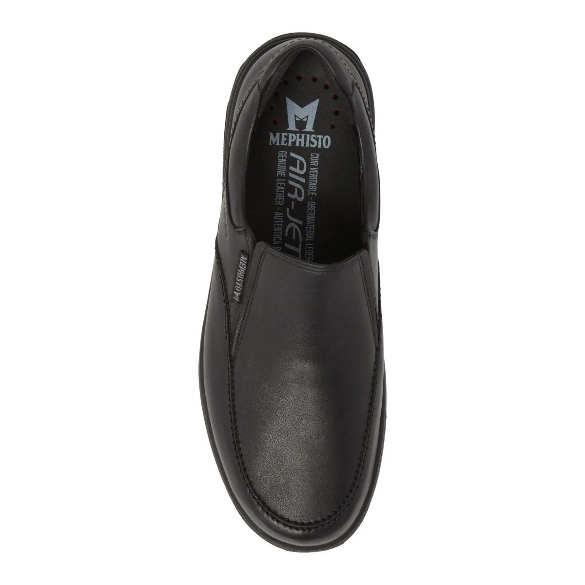 Mephisto Men's Davy Black Waterproof Ankle Support Korean Sleek