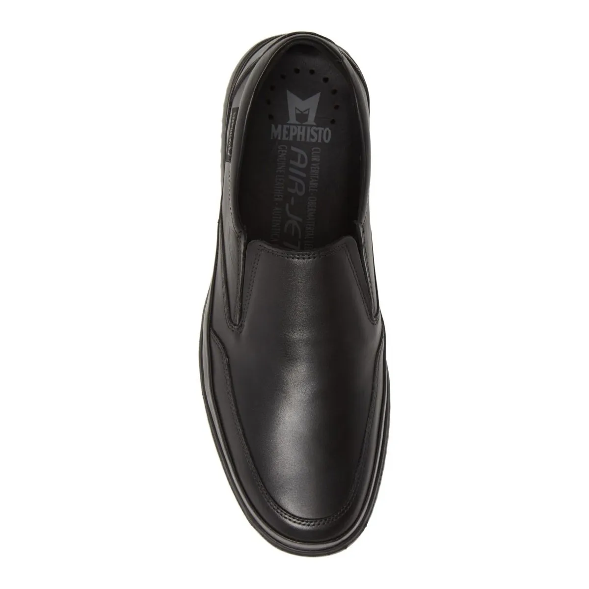 Reinforced Seams Mephisto Men's Twain Black
