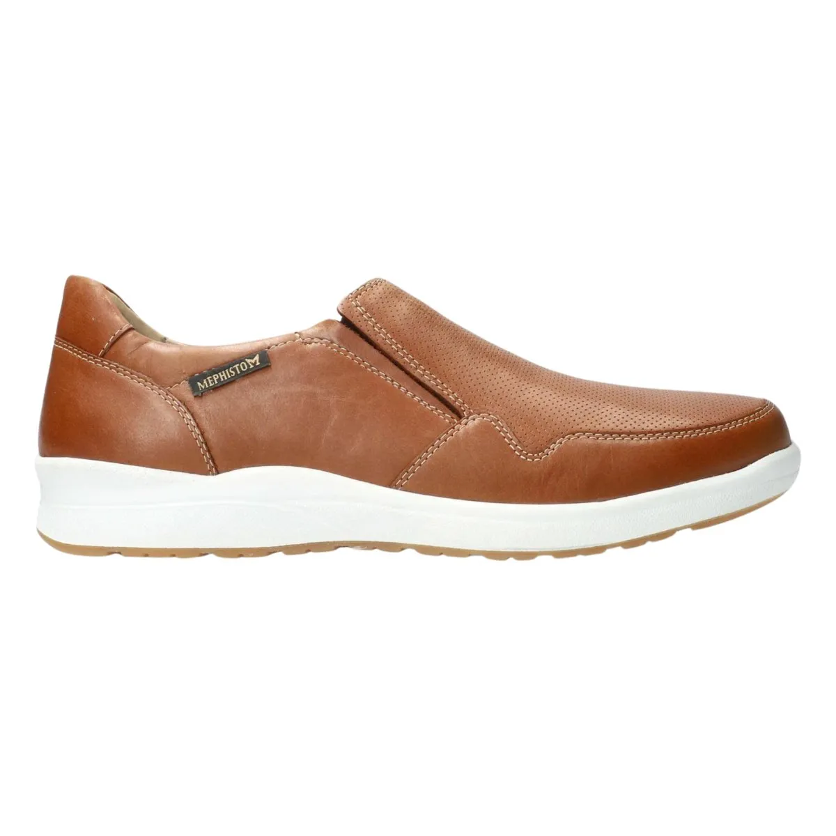 Mephisto Men's Valter Hazelnut Leather Brushed Finish Hand Shade