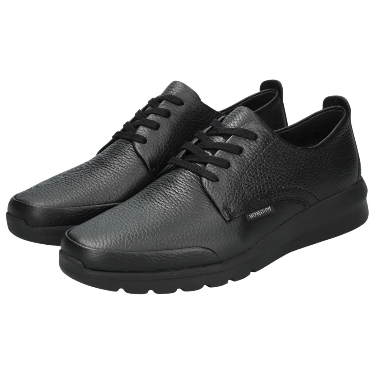 Real Shade Lightweight Mephisto Men's Walker Black Leather