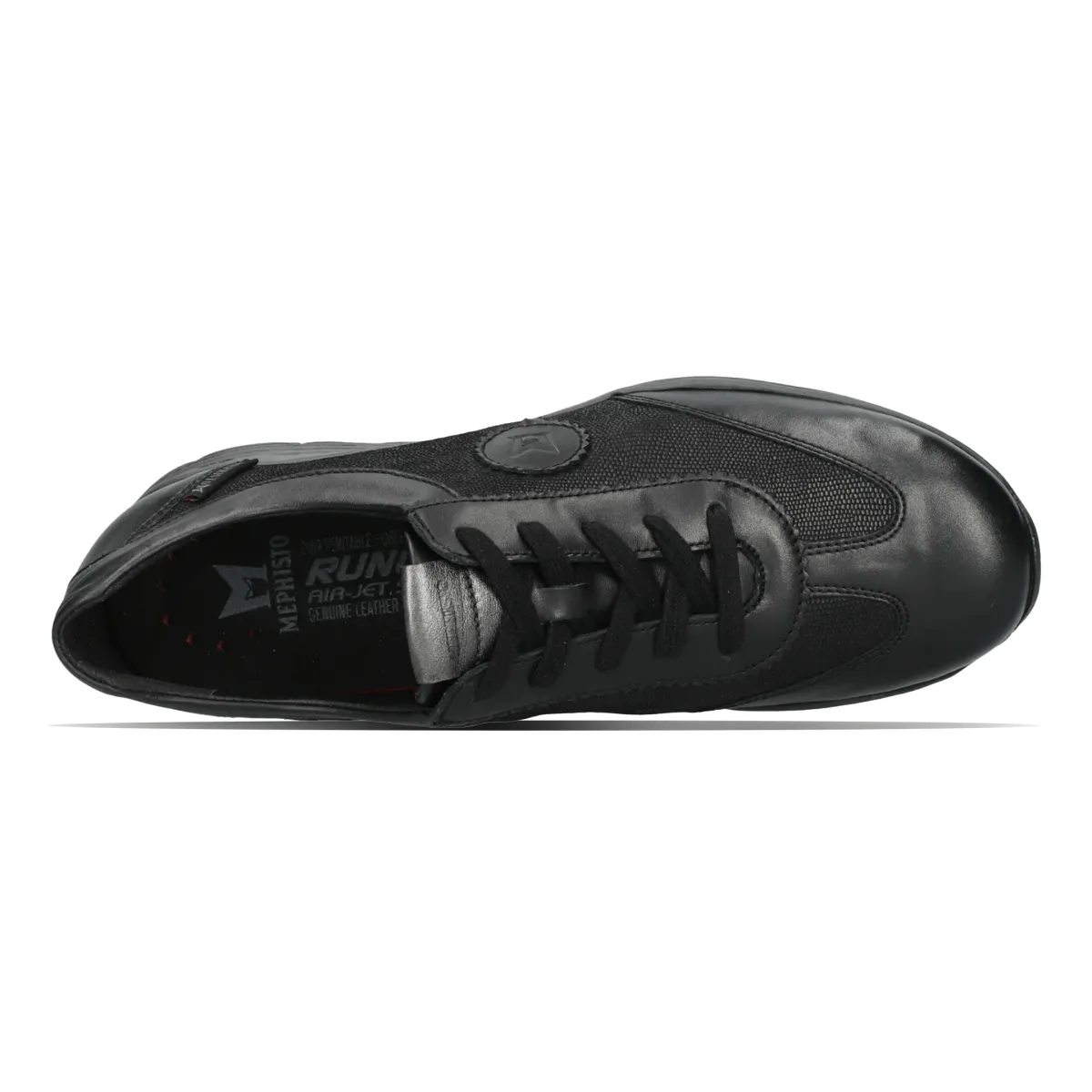 Mephisto Women's Yael Black Silk Modern Taste Slip On Style