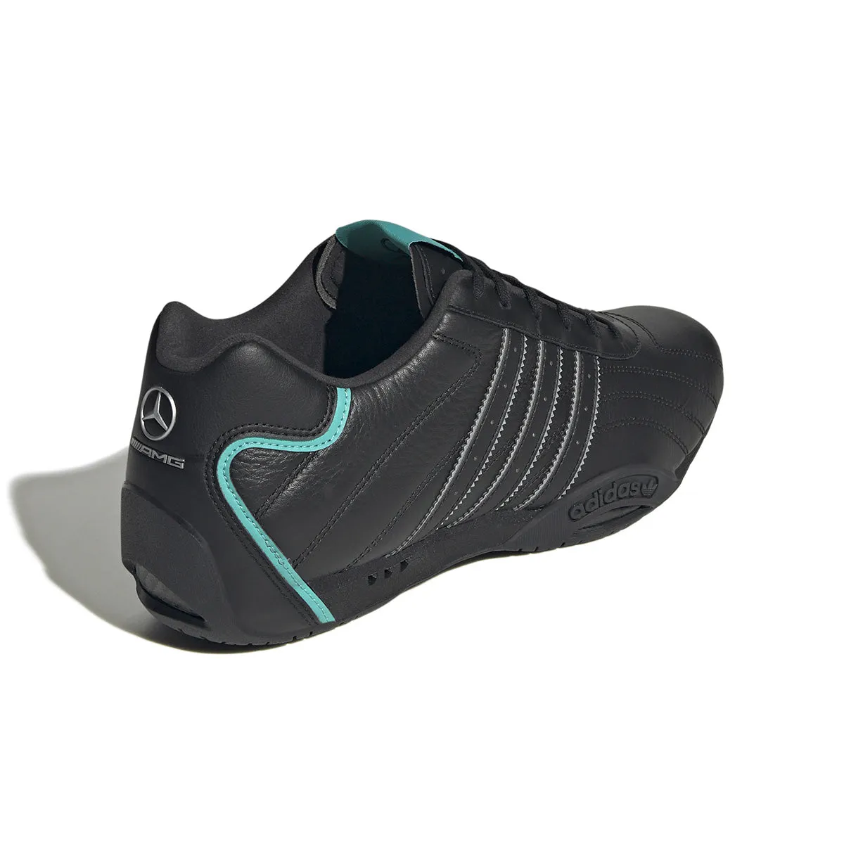 Autumn Tone Tone Play   Mercedes AMG Petronas F1 Team Adi Racer Low 'Core Black Semi Mint Rush'