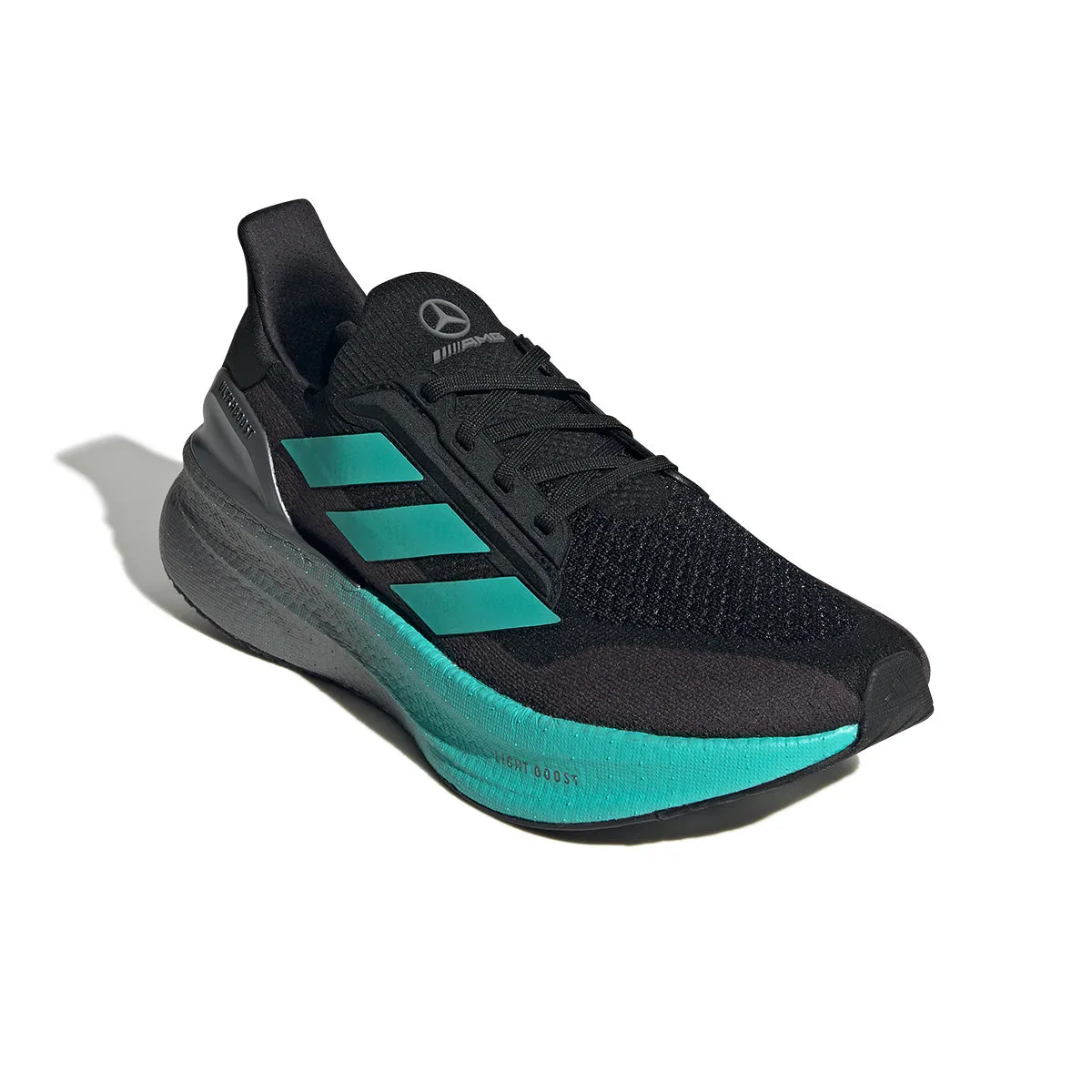 Charming Unbeatable flexibility   Mercedes AMG Petronas F1 Team Wmns Ultraboost 5X 'Core Black Semi Mint Rush'
