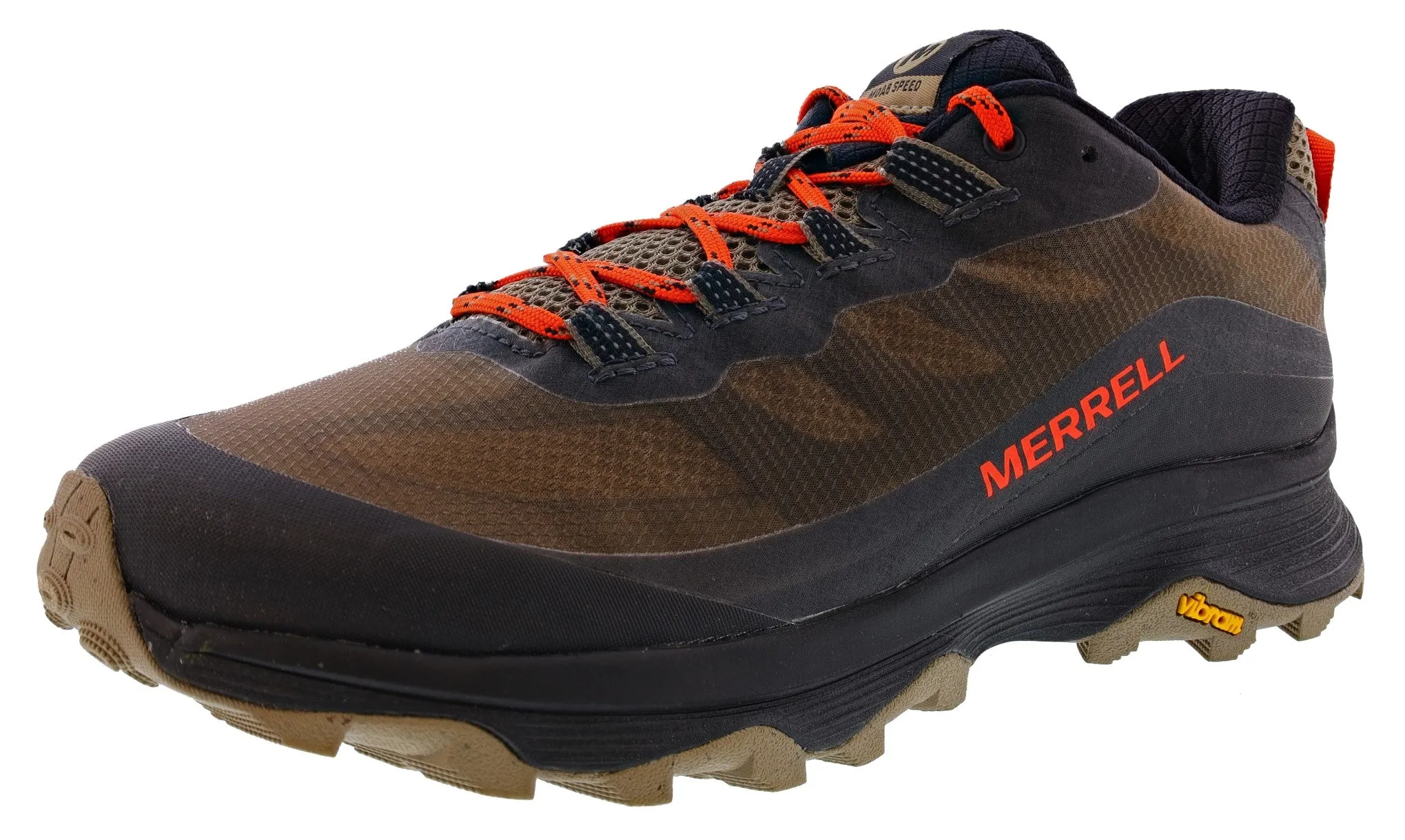 tested running in a lake area shoes Merrell Moab Speed Hiker Trail Running Shoes Men's