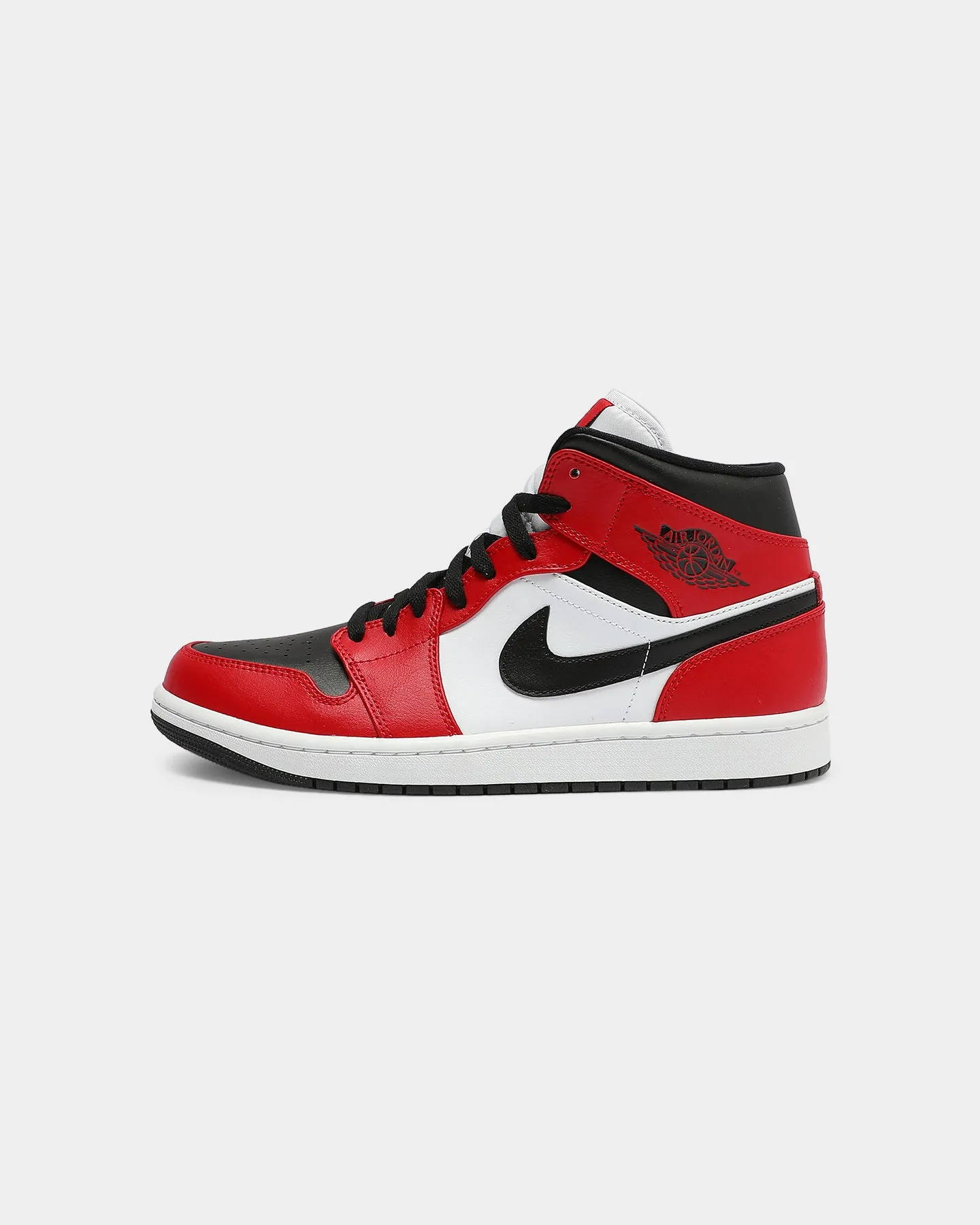 Nature Walk Jordan Men's Air Jordan 1 Mid ' Chicago Black Toe' Black/Black/Red