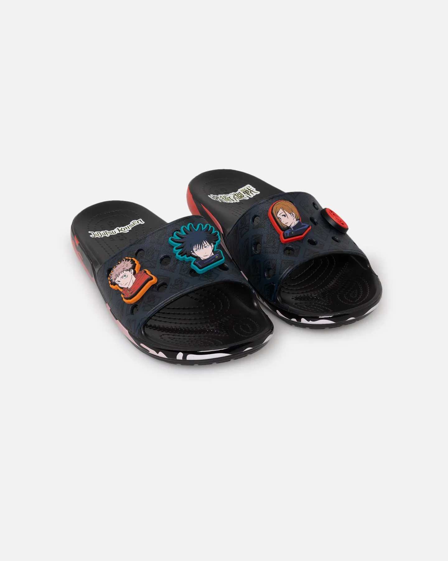 Fur Trim Crocs X Jujutsu Kaisen Classic Slide Multi