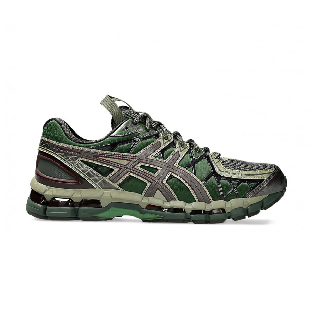 UB10-S GEL-Kayano 20 'Moss Gunmetal' Shock absorption Sun Glow