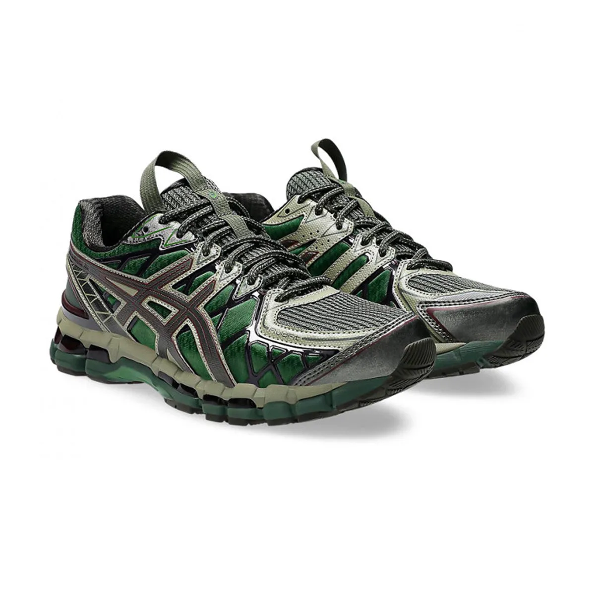UB10-S GEL-Kayano 20 'Moss Gunmetal' Hill Walk Airy Design