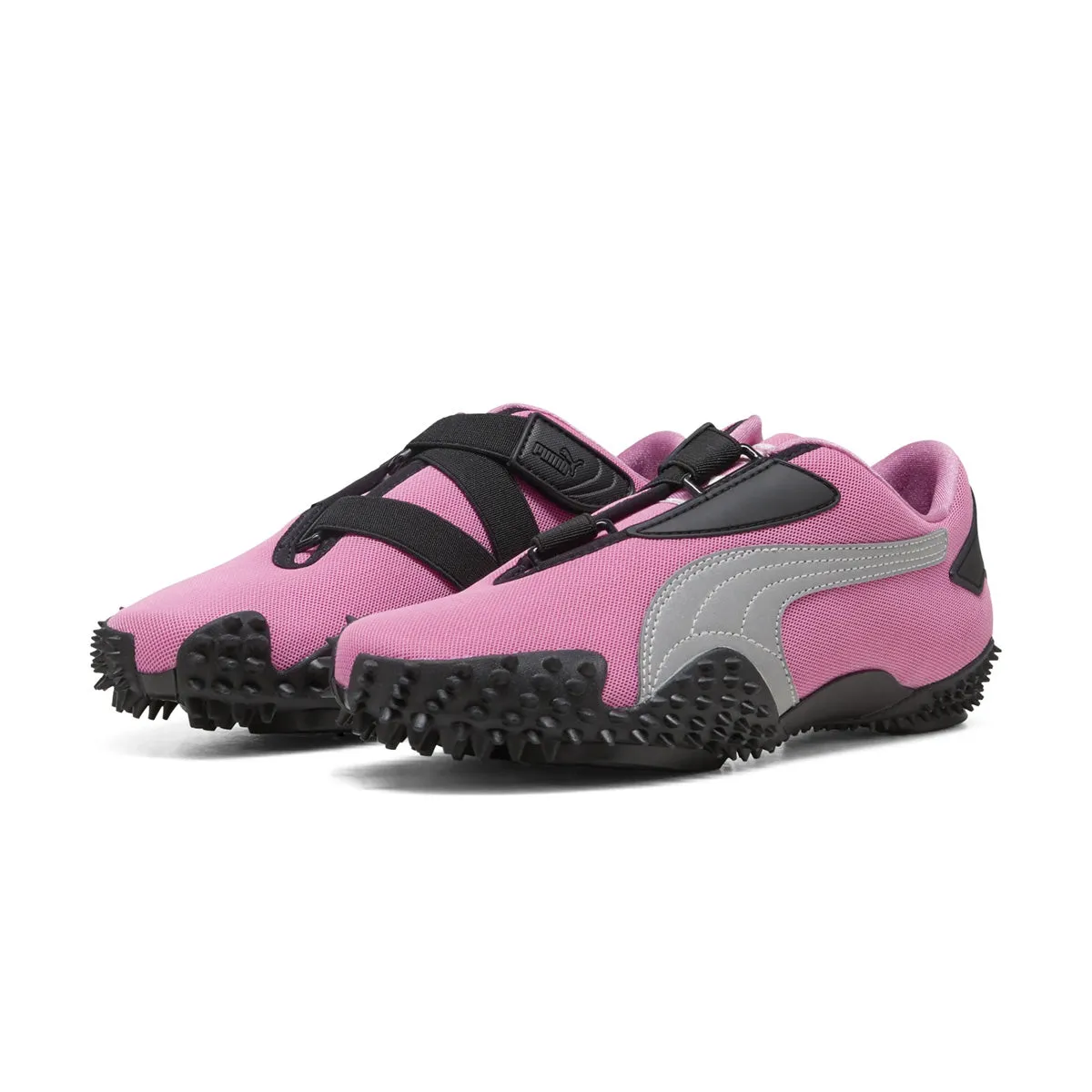 Mostro OG 'Posie Pink PUMA Silver' largest Textured
