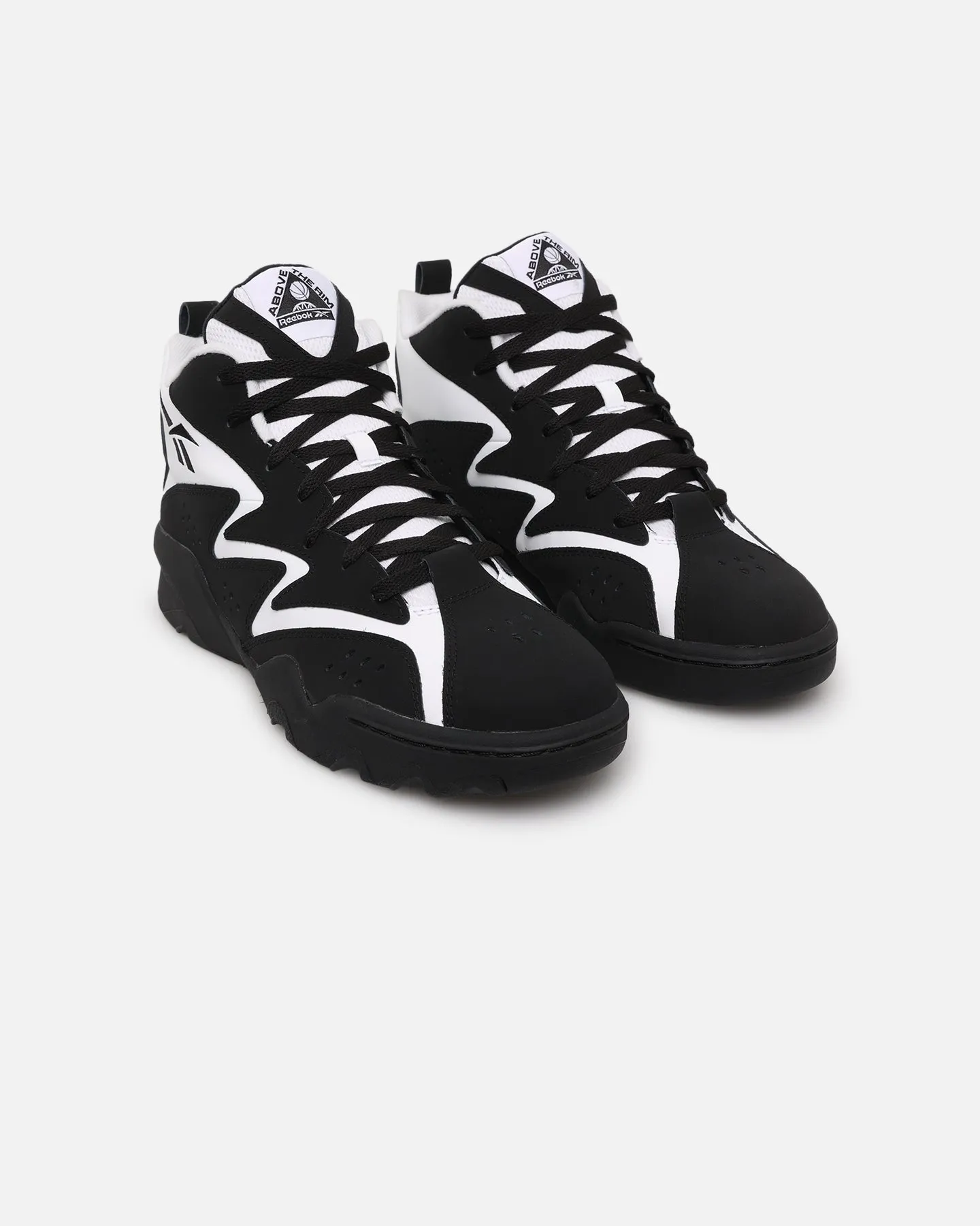 Every Step Rain Guard Reebok Above The Rim Mid Black/White