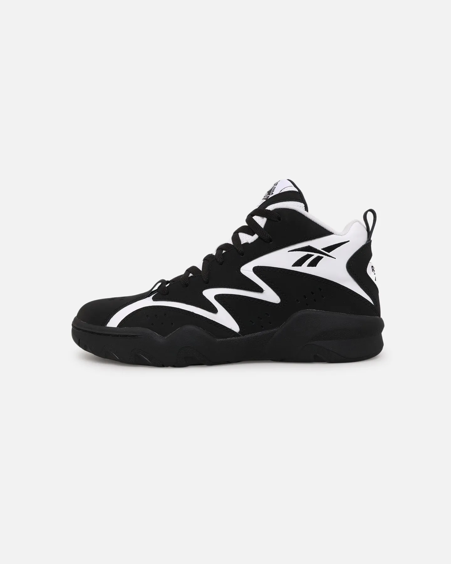 Reebok Above The Rim Mid Black/White Cushioned Footbed Workout