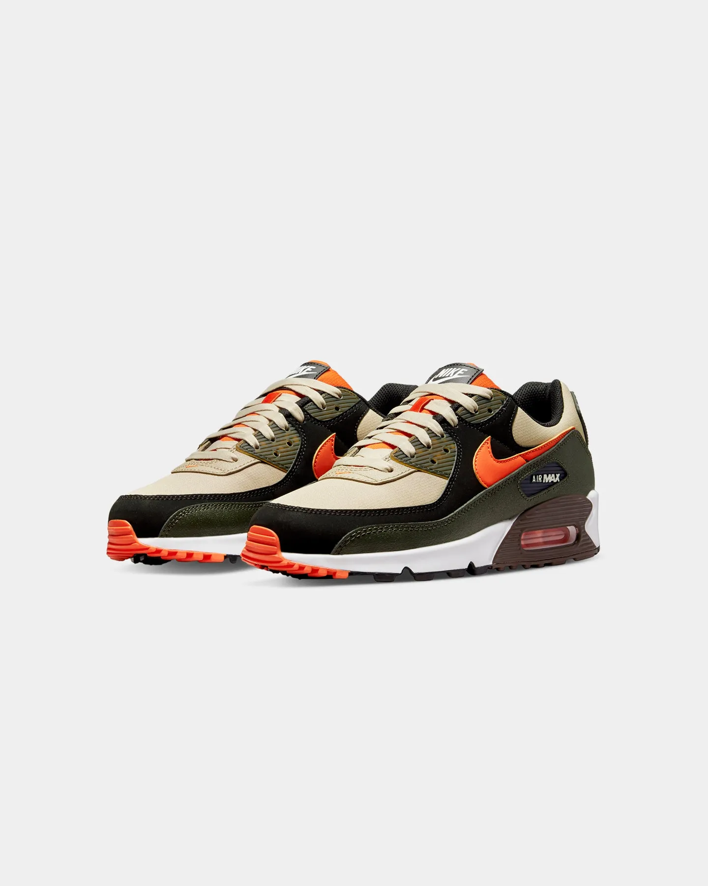 Nike Air Max 90 Tweed/Orange Blaze/Dark Army/Black Injury Safe Team Match