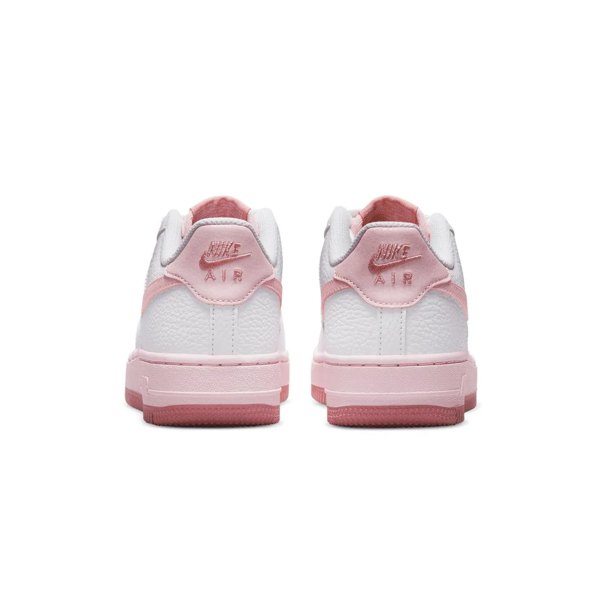 Dynamic silhouette athletes' performance Kid's Air Force 1 'Pink Foam'