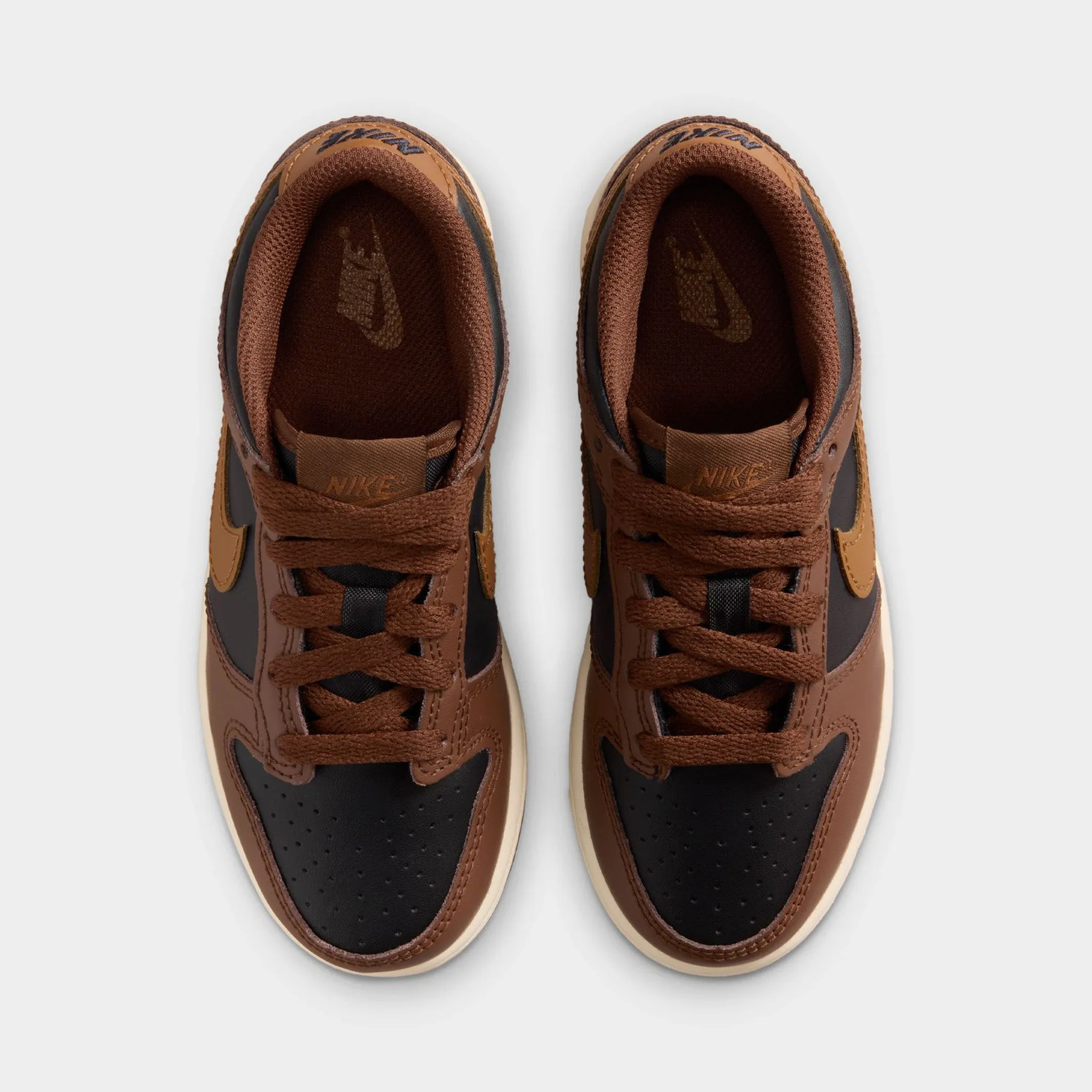 Angel Mood Dance Fit Nike Dunk Low PS Black / British Tan - Cacao Wow