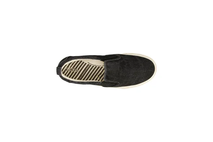Slide Step Womens Taos Rubber Soul Black/White