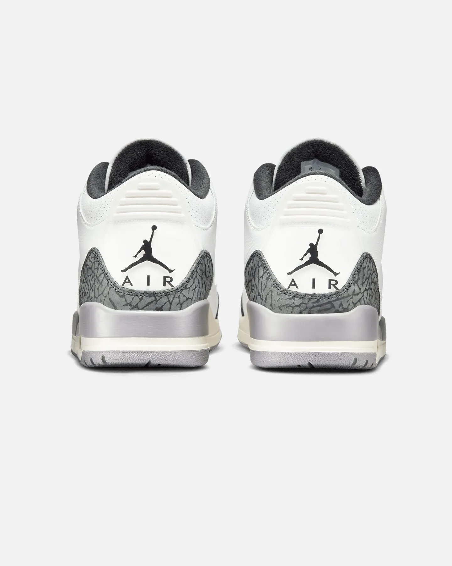 Family Time Adjustable Fit Jordan Air Jordan 3 Retro "Cement Grey" Summit White/Fire Red Cement