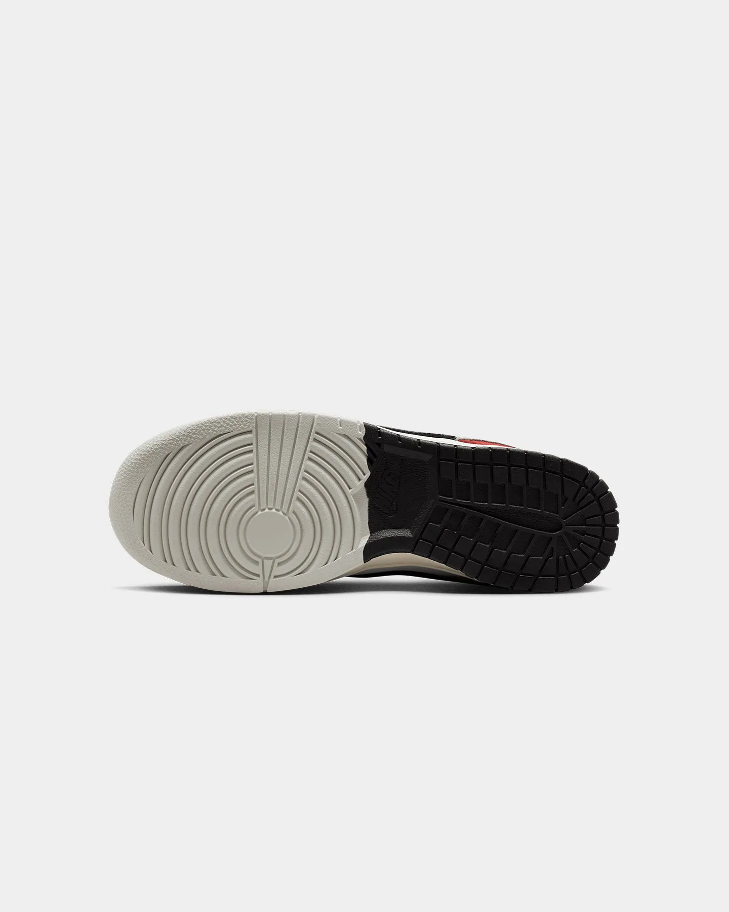 Quiet Step Nike Dunk Low Retro PRM "Chicago Split" University Red/Black/Light Silver/White
