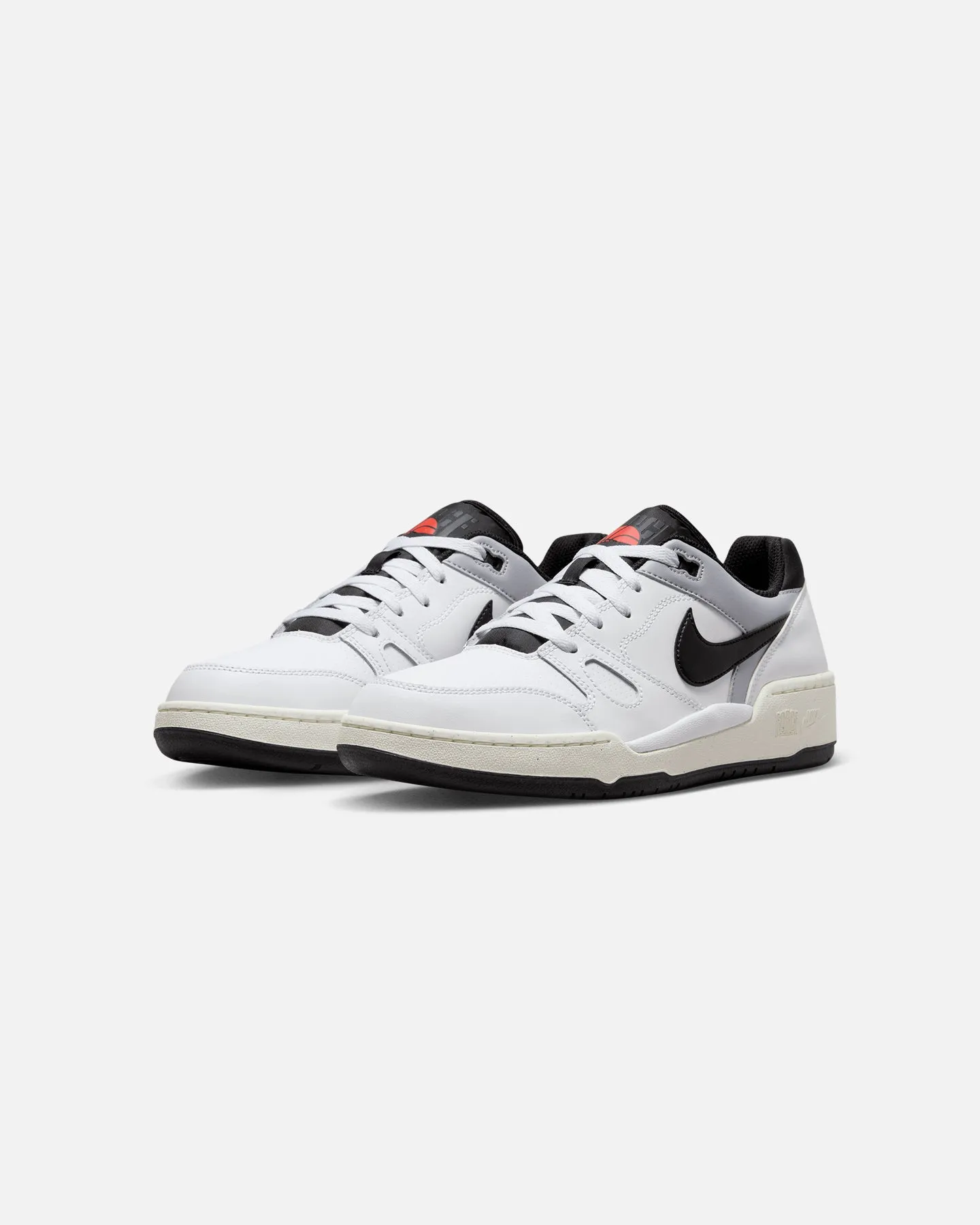 Nike Full Force Low White/Black Road Long Matte Edge