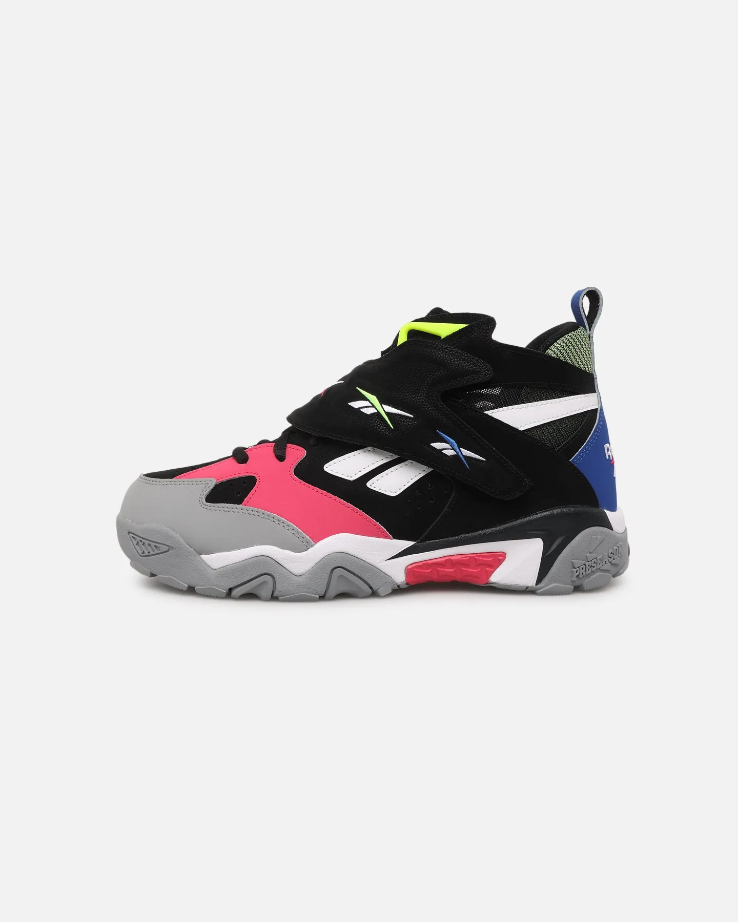 Family Time Durable outsole Reebok Preseason 94 Black/Pink