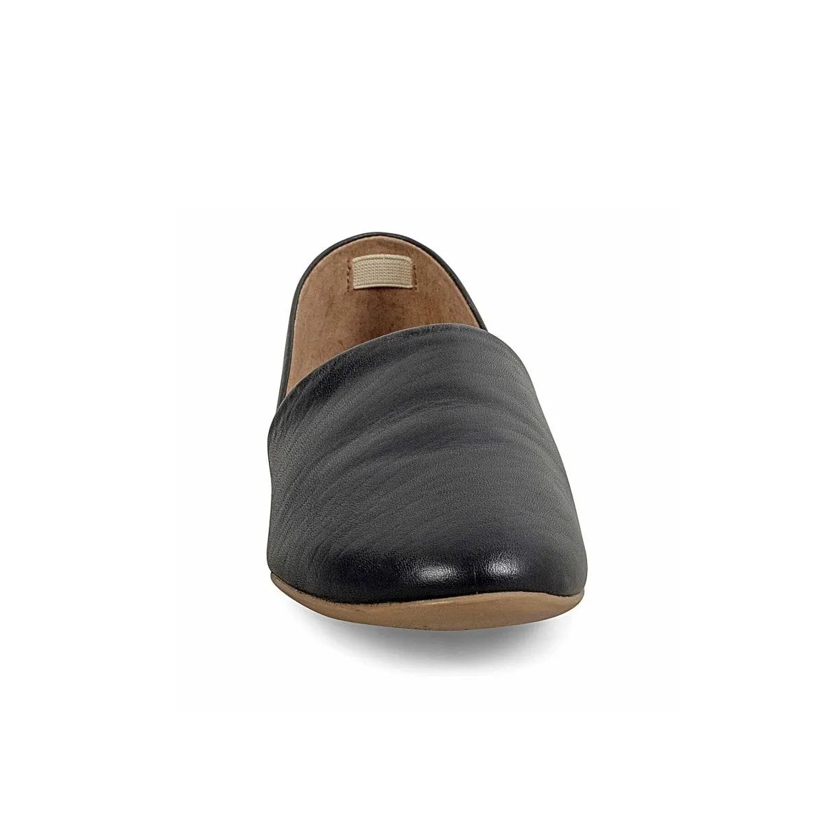 Contrast Stitch Miz Mooz Women's Kimmy Black Leather