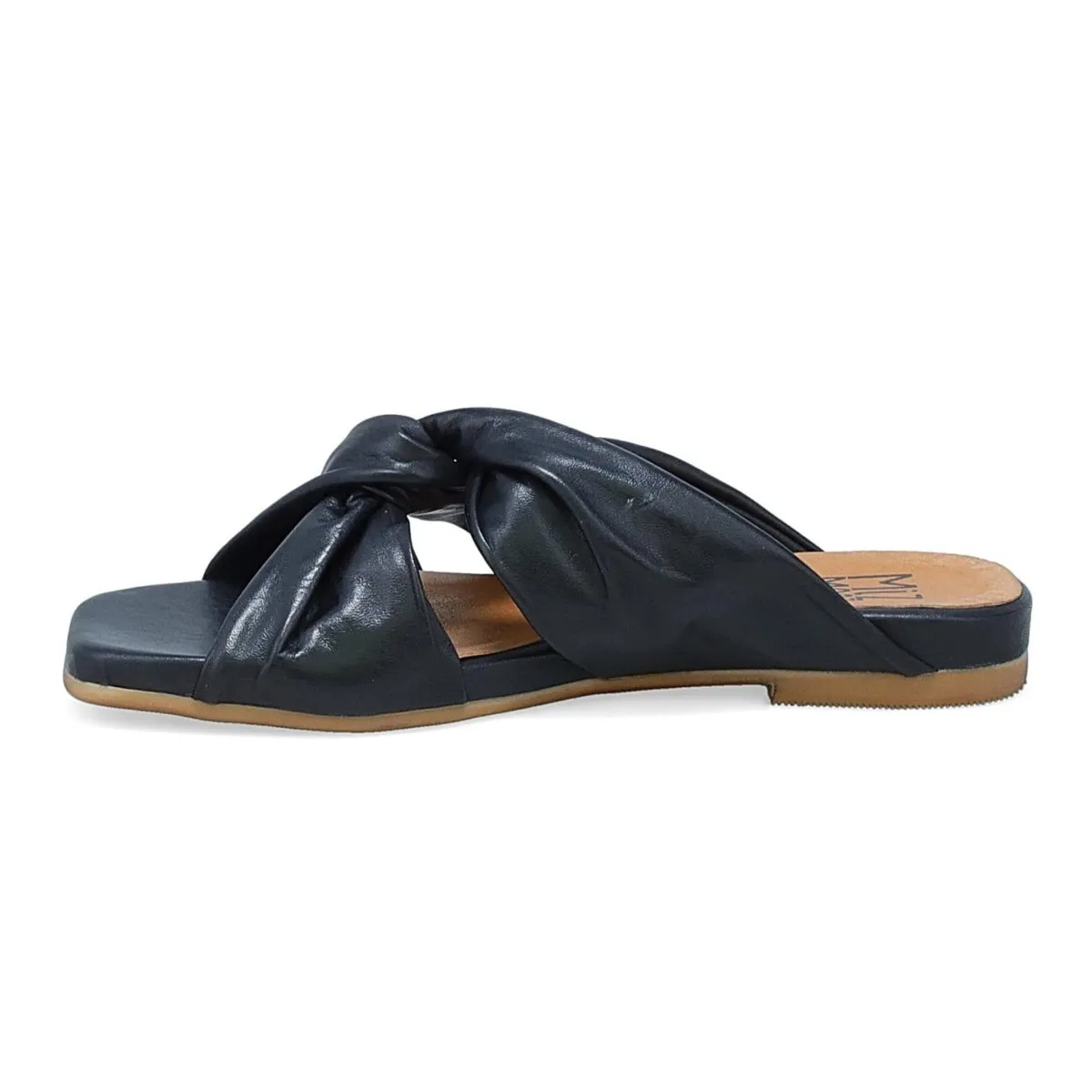 Miz Mooz Women's Paparazzi Black Leather Soft Shade Reinforced Seams