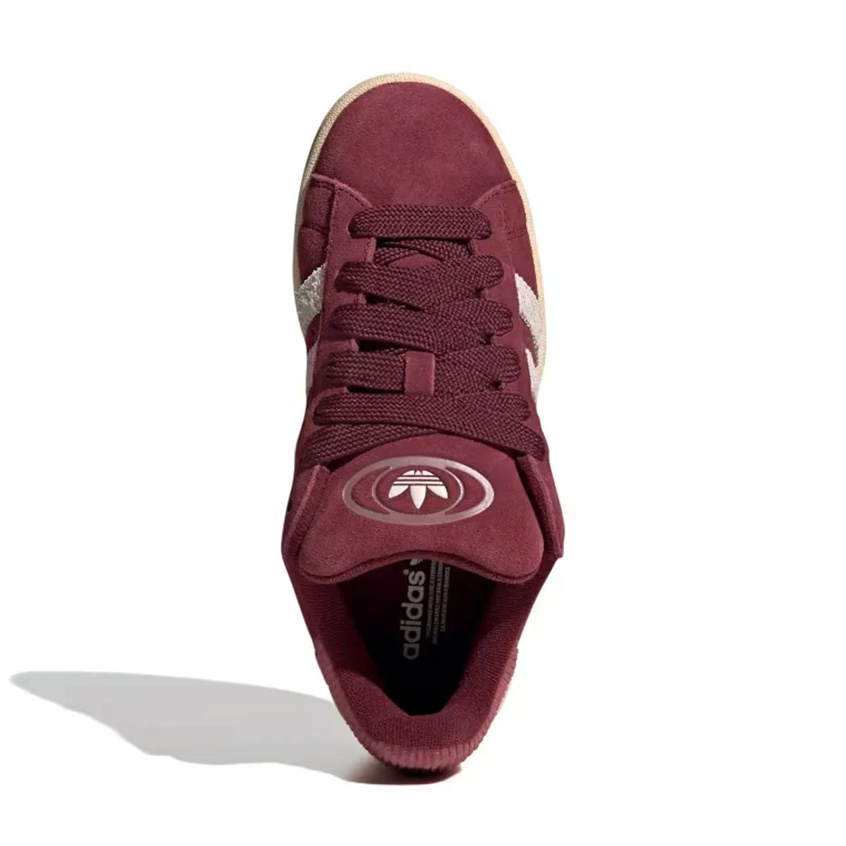 Wmns Campus 00s 'Burgundy' skaters' Structured Design